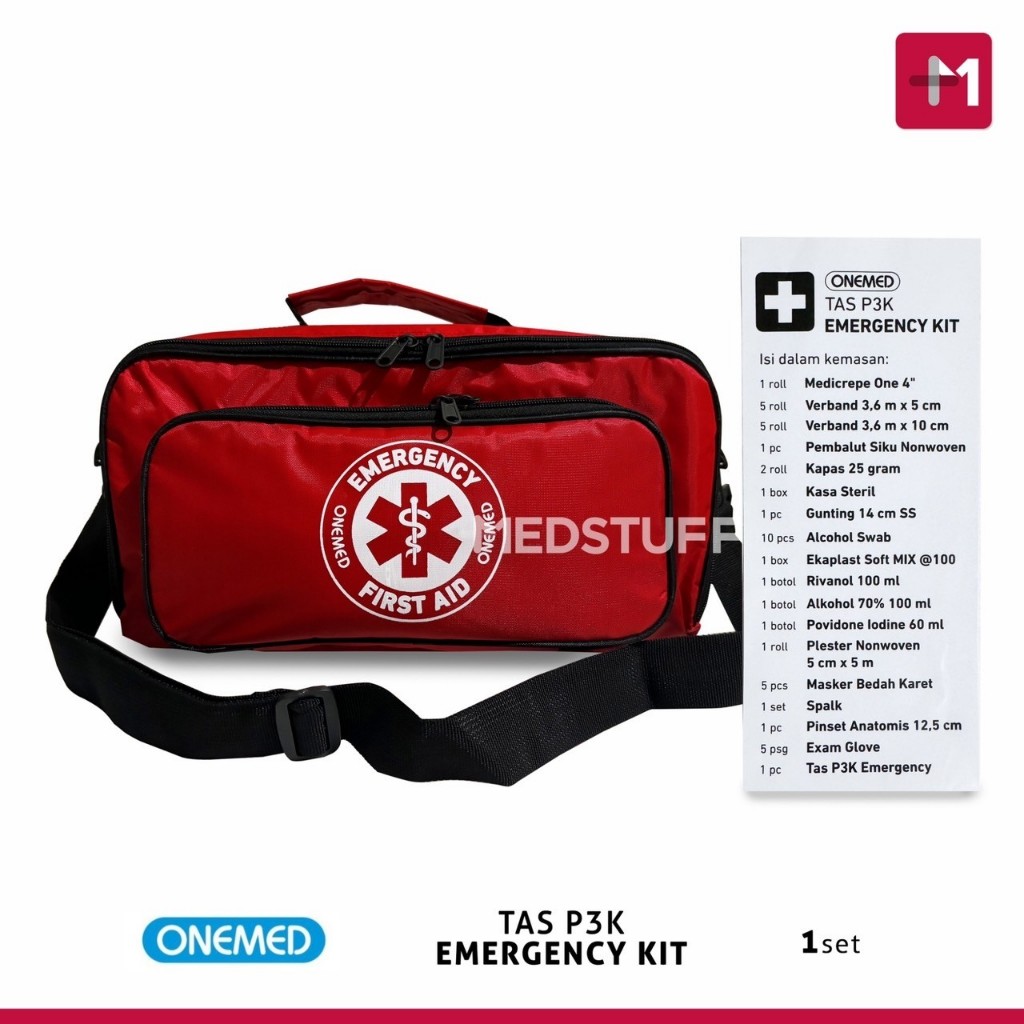 Jual Tas P3K Emergency Kit Onemed P3K Onemed First Aid Kit Onemed ...