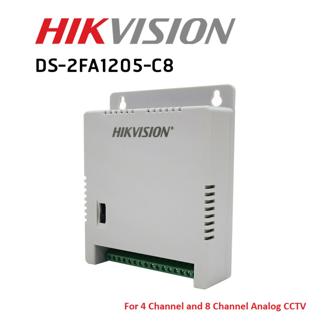 Jual HIKVISION DS2FA1205C8 (8 channel Power Supply) Shopee Indonesia