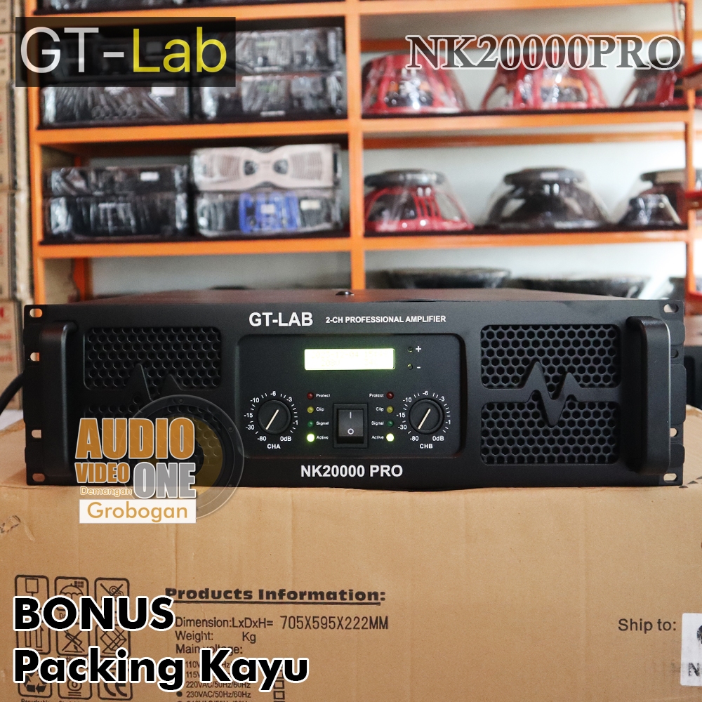 Jual Power GT LAB NK20000PRO Class TD 2 x 2800 Watt 8 Ohm By RDW Bonus ...