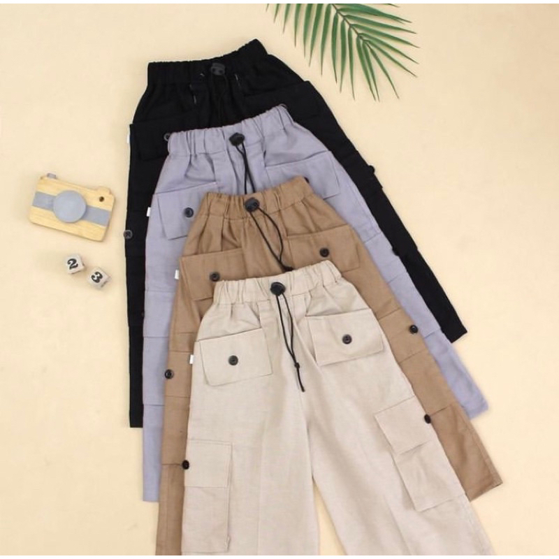 Jual Celana Cargo Pants Anak Perempuan | Shopee Indonesia