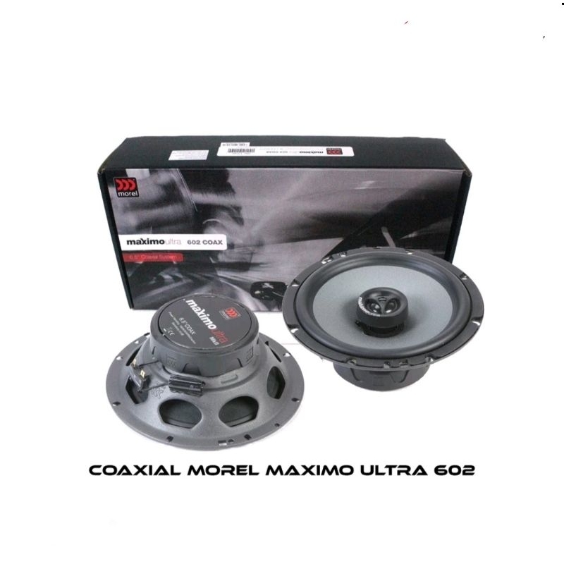 Jual Speaker coaxial 2 way Morel maximo ultra 602 coax 6.5 inch