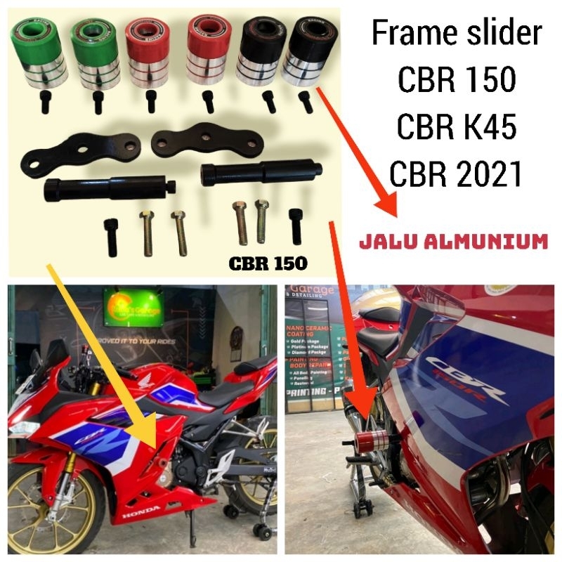 Jual Frame Slider Honda Cbr Cbr K Cbr Old Dan New Pelindung Body Shopee Indonesia