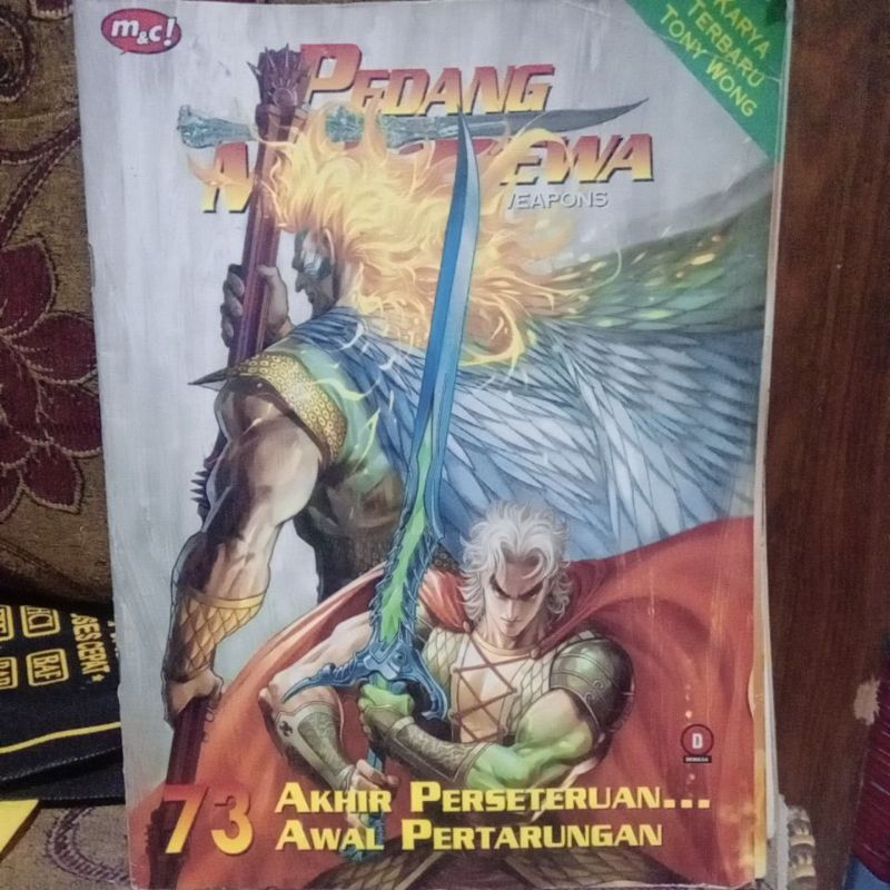 Jual Komik Pedang Mahadewa Episode 61 73 Karya Tony Wong Shopee