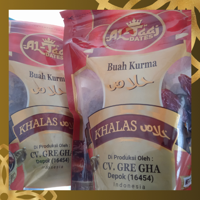Jual Al Taaj Dates Kurma Khalas 250 gr | Shopee Indonesia