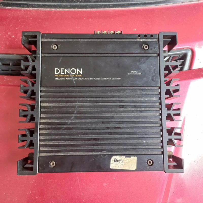 Jual Power langka audio mobil 2 chanel DENON DCA- 3180 original ...
