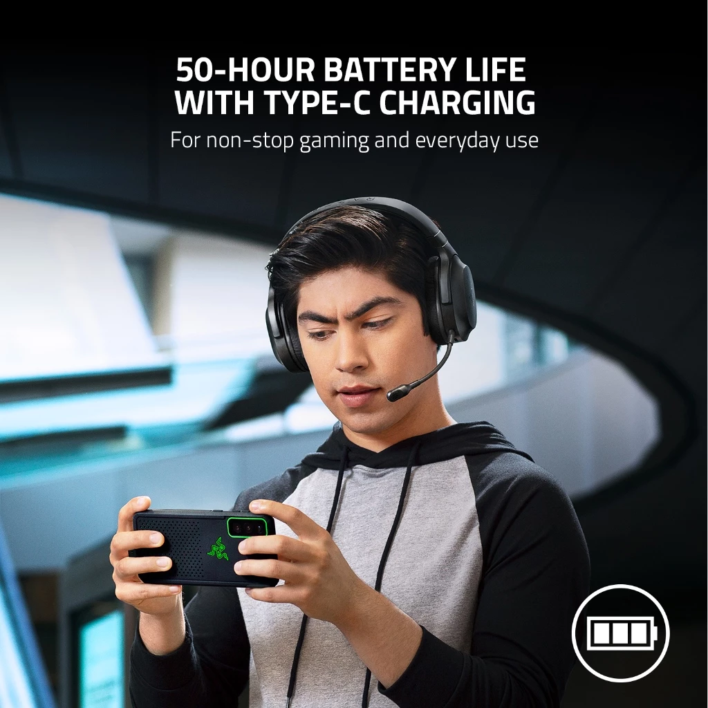 Razer Barracuda X - Wireless Multi-platform Gaming and Mobile Headset BLACK (2022)