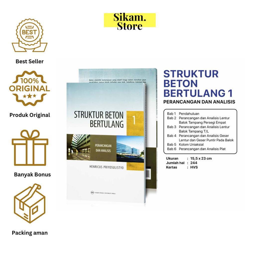 Jual Buku Perancangan Dan Analisis Struktur Beton Bertulang 1 | Shopee ...