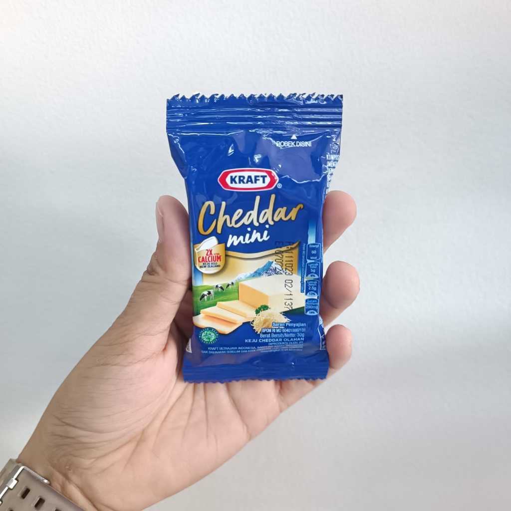 Jual KEJU KRAFT CHEDDAR MINI 30GR/ KEJU KRAFT MINI | Shopee Indonesia