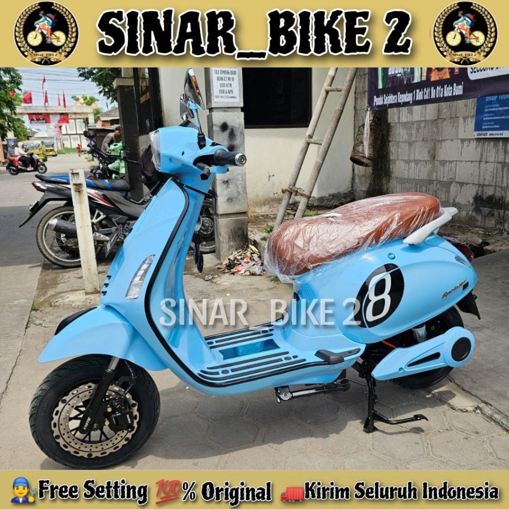 Jual Sepeda Motor Listrik Exotic Sprinter Pro Watt Electric E Bike New Shopee Indonesia