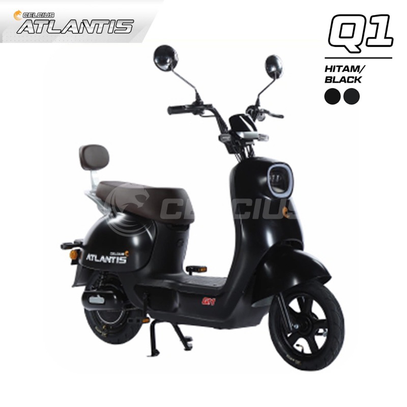 Jual Sepeda Listrik e-bike Atlantis Q1 20ah | Shopee Indonesia