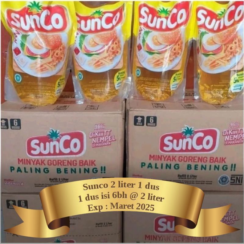 Jual Sunco Liter Dus Minyak Goreng Sunco Liter Shopee Indonesia