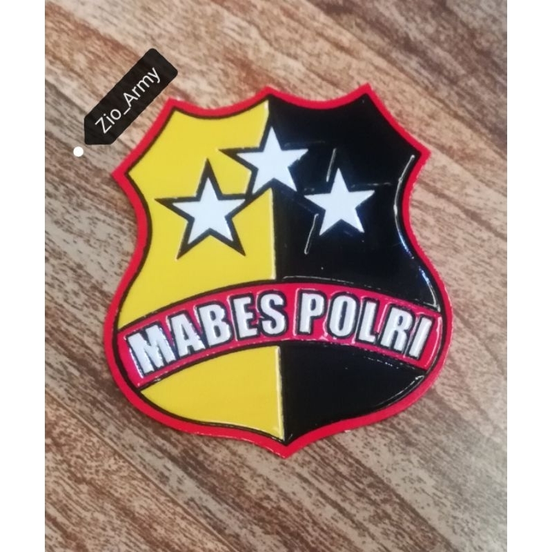 Jual Stiker embos Mabes POLRI Logo | Shopee Indonesia