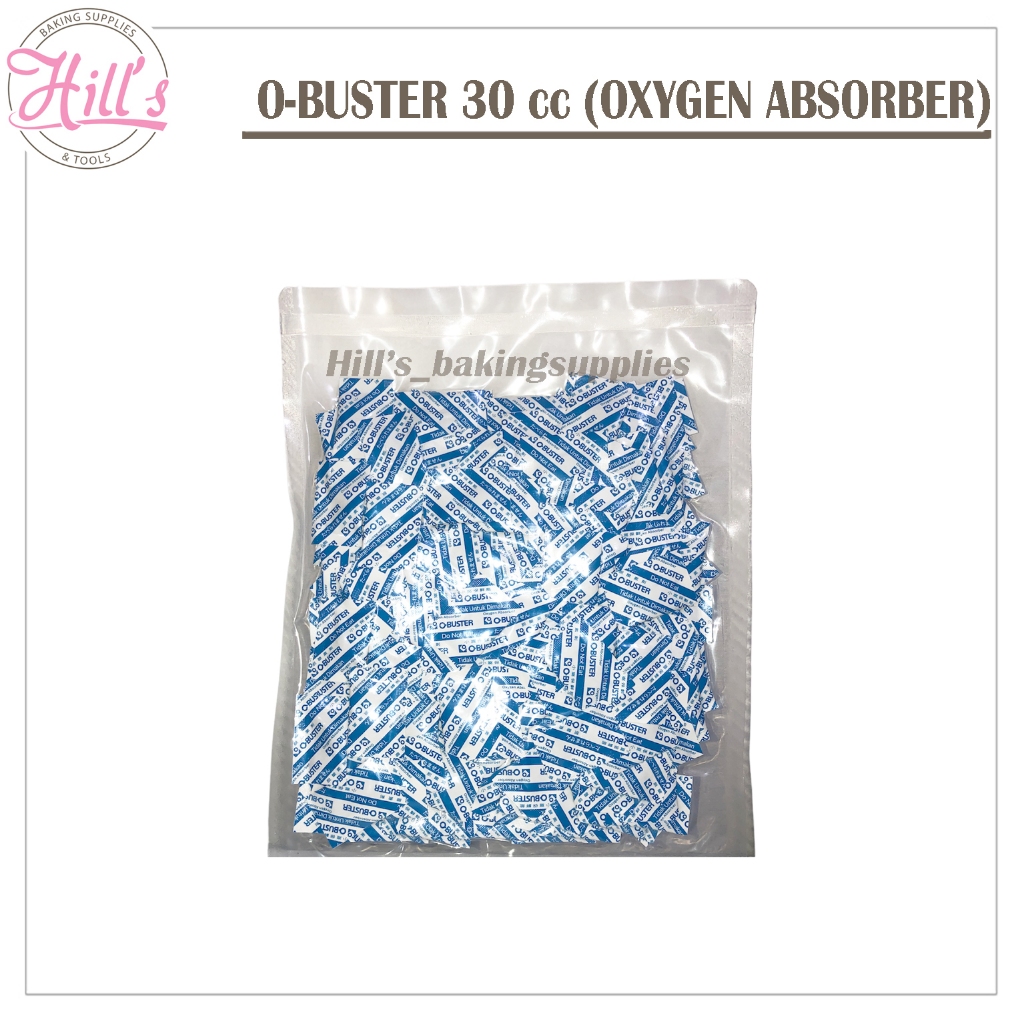 Jual O BUSTER FT 30 CC OXYGEN ABSORBER / PENGAWET MAKANAN OBUSTER 30CC ...