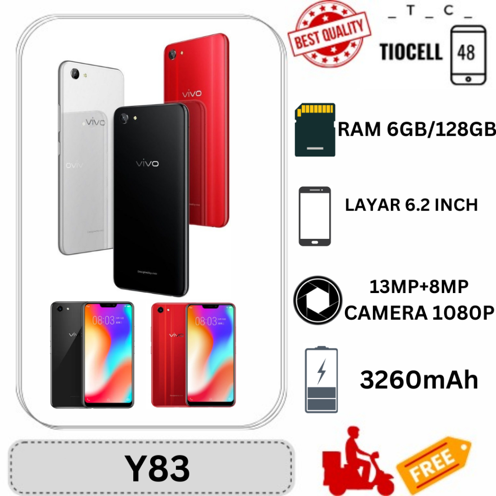 Jual VIVO Y83 Ram 6/128GB Garansi Toko 1 Tahun | Shopee Indonesia
