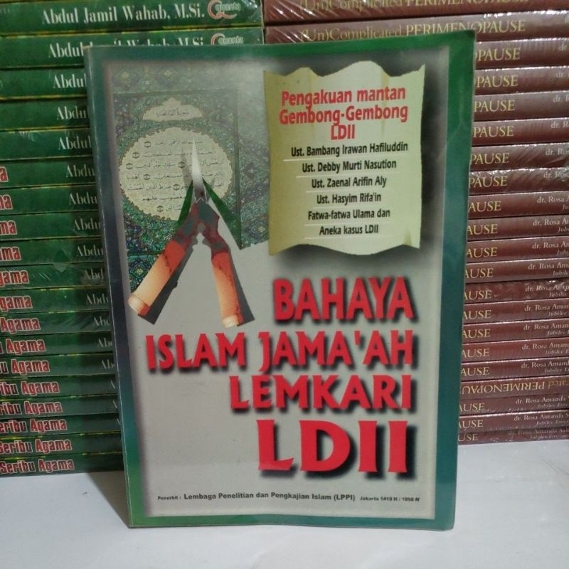 Jual Buku Murah Original Bahaya Islam Jama'ah Lemkari LDII Shopee Indonesia