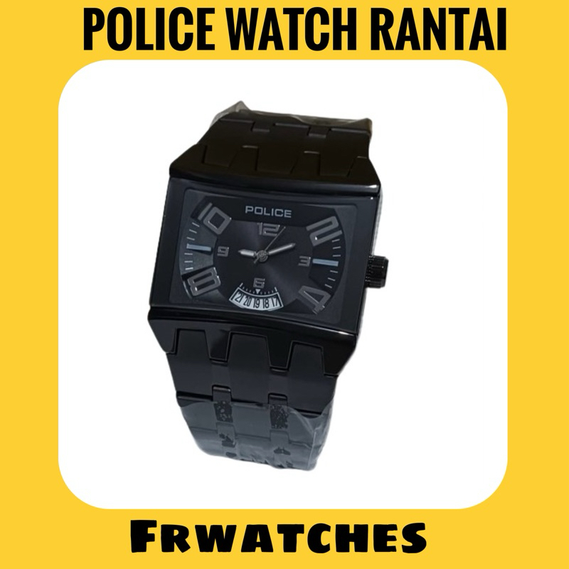 Jual Frwatches Police Watch Tali Rantai Premium | Shopee Indonesia
