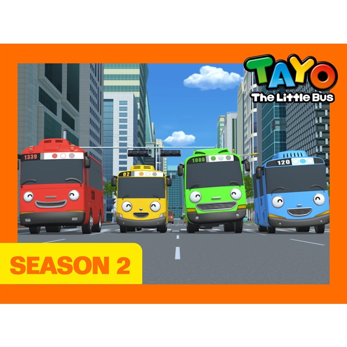 Jual Seri Tayo The Little Bus Season 2 Dubbing Indonesia (Format DVD ...