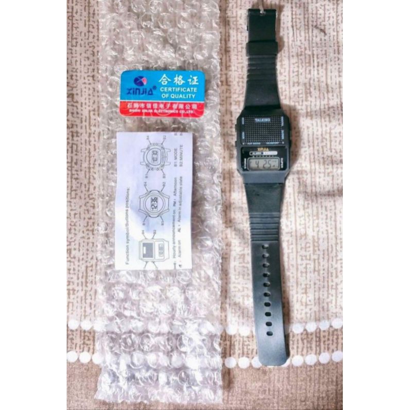 Jual VINTAGE TALKING WATCH FULLSET.. | Shopee Indonesia