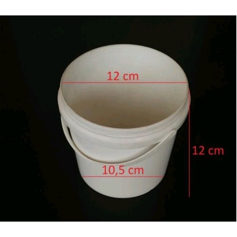 Jual Pail ember 1 kg ember kurma makanan eskrim fod grade | Shopee ...