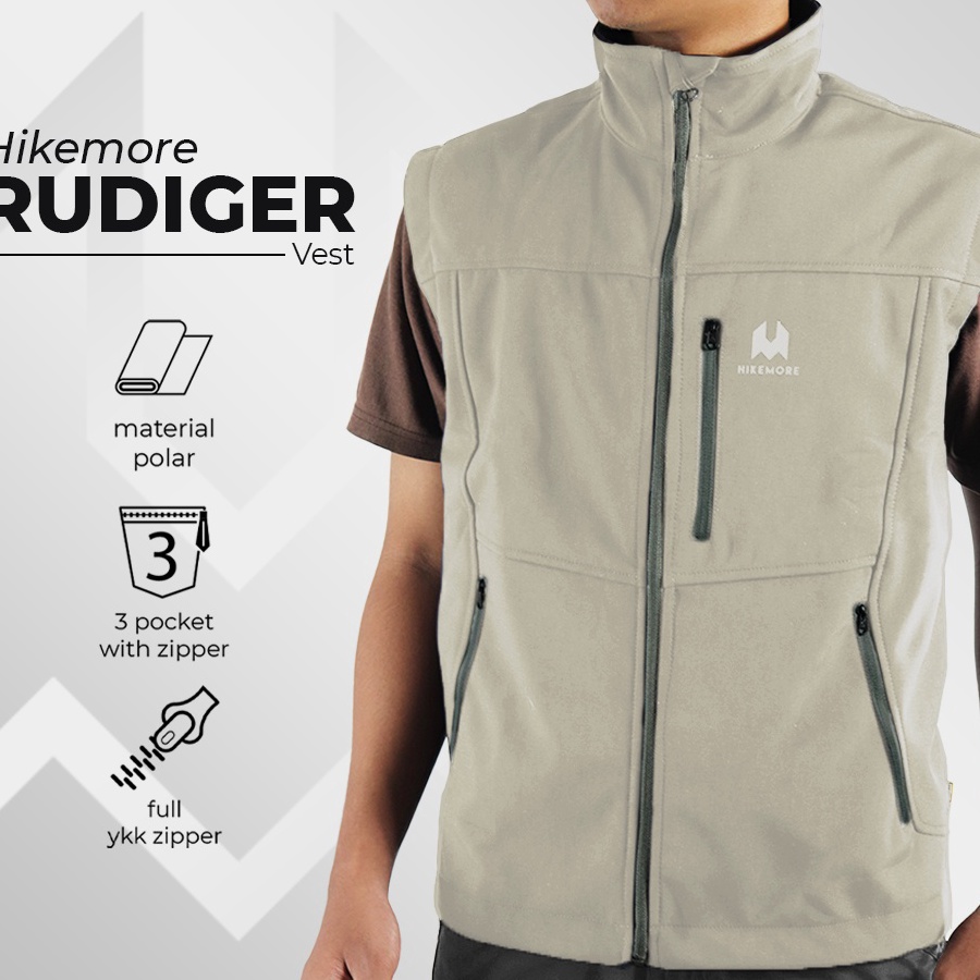 Jual Hot Hikemore Jaket Rompi Motor Pria Vest Rudiger Original | Shopee ...