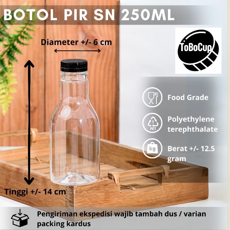 Jual Botol Pir Plastik Ml Botol Cikita Botol Pear Botol Cendol