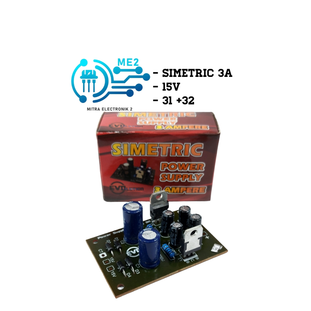 Jual Kit Power Amplifier Power Simetris 12-15v Ct | Shopee Indonesia