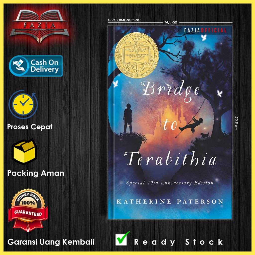 Jual Bridge to Terabithia by Katherine Paterson (English/Indonesia