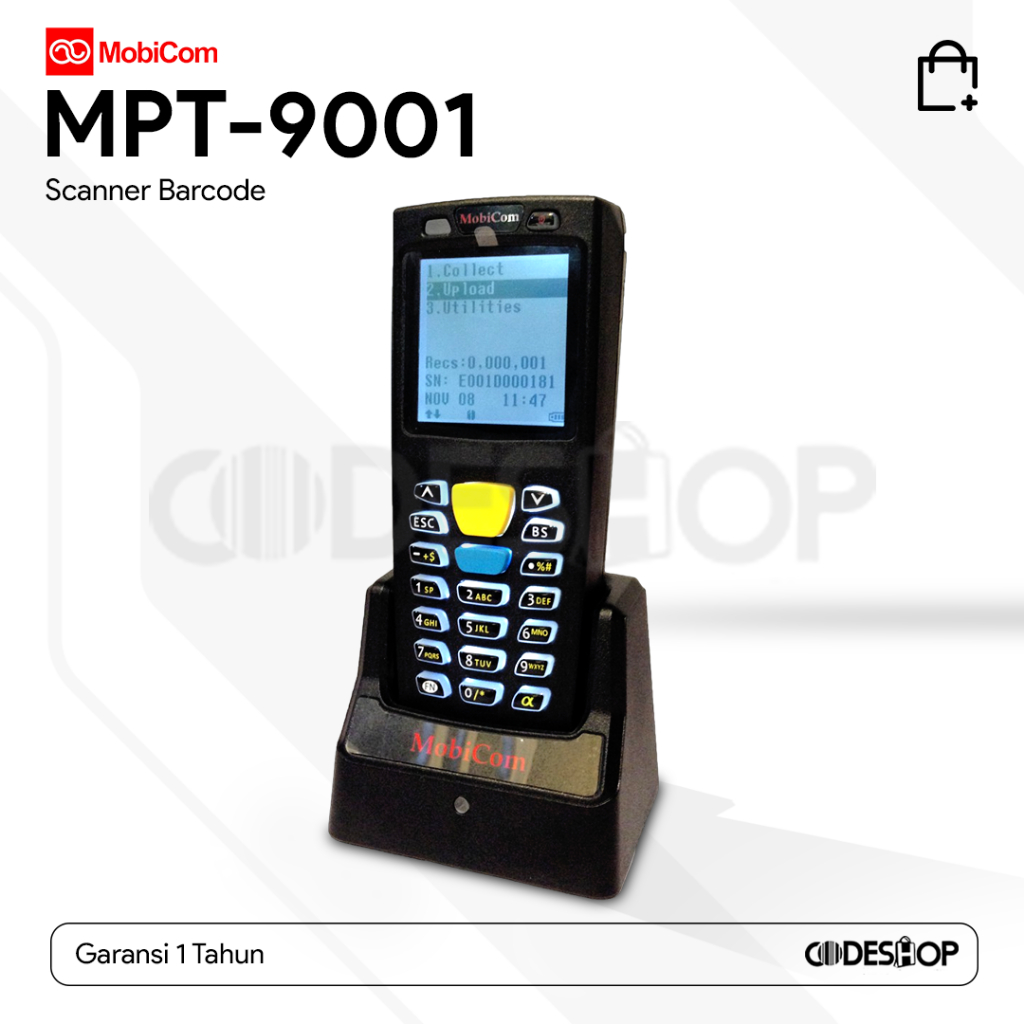 Jual Mobile Portable Barcode Scanner Mobicom MPT-9000 | Shopee Indonesia
