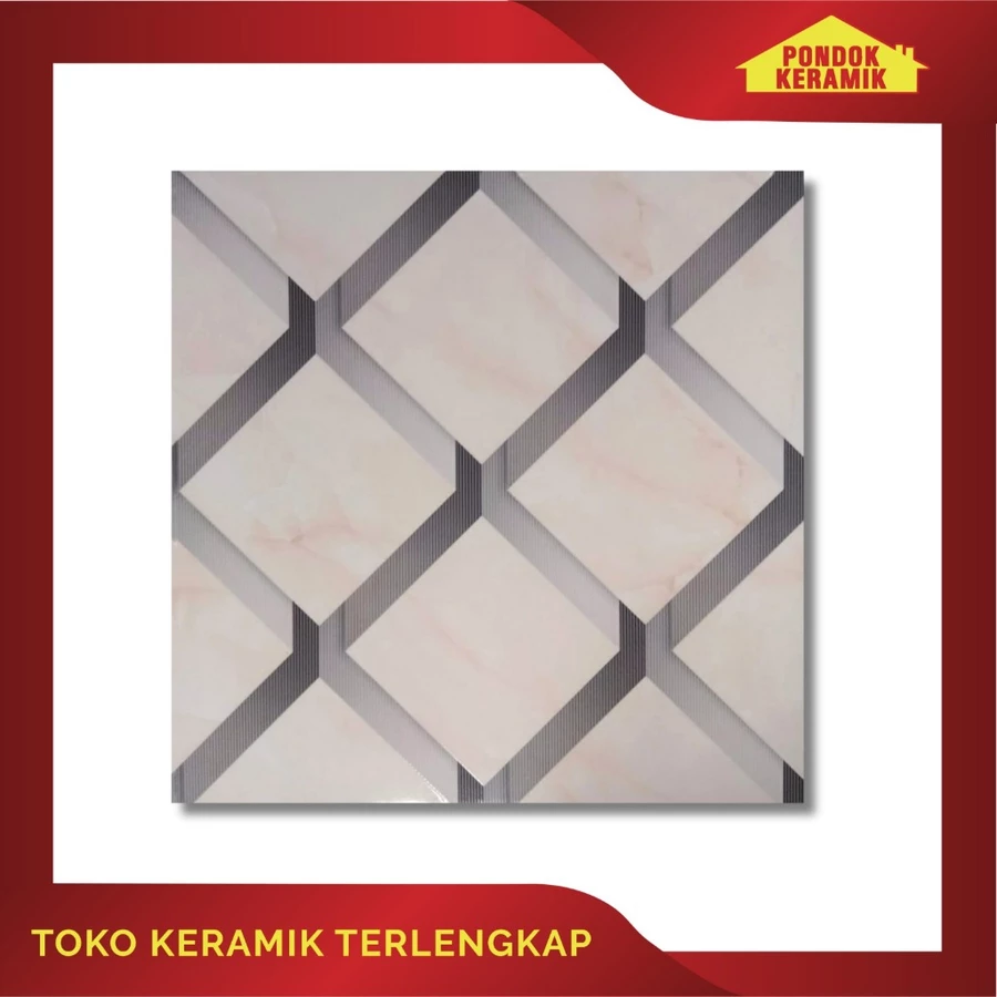 Keramik Lantai Aversa 50x50 Madrid Beige