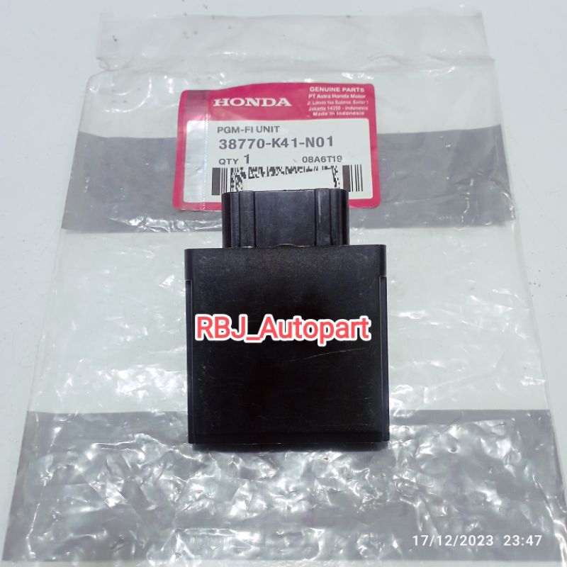 Jual Eccu Ecm Assy K41 KEIHIN Supra X 125 FI Helm In Blade New 125 FI ...
