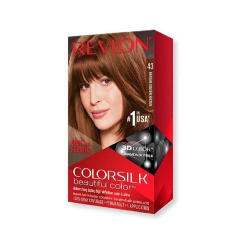 Jual Revlon Colorsilk Hair Colour Cat Rambut | Shopee Indonesia