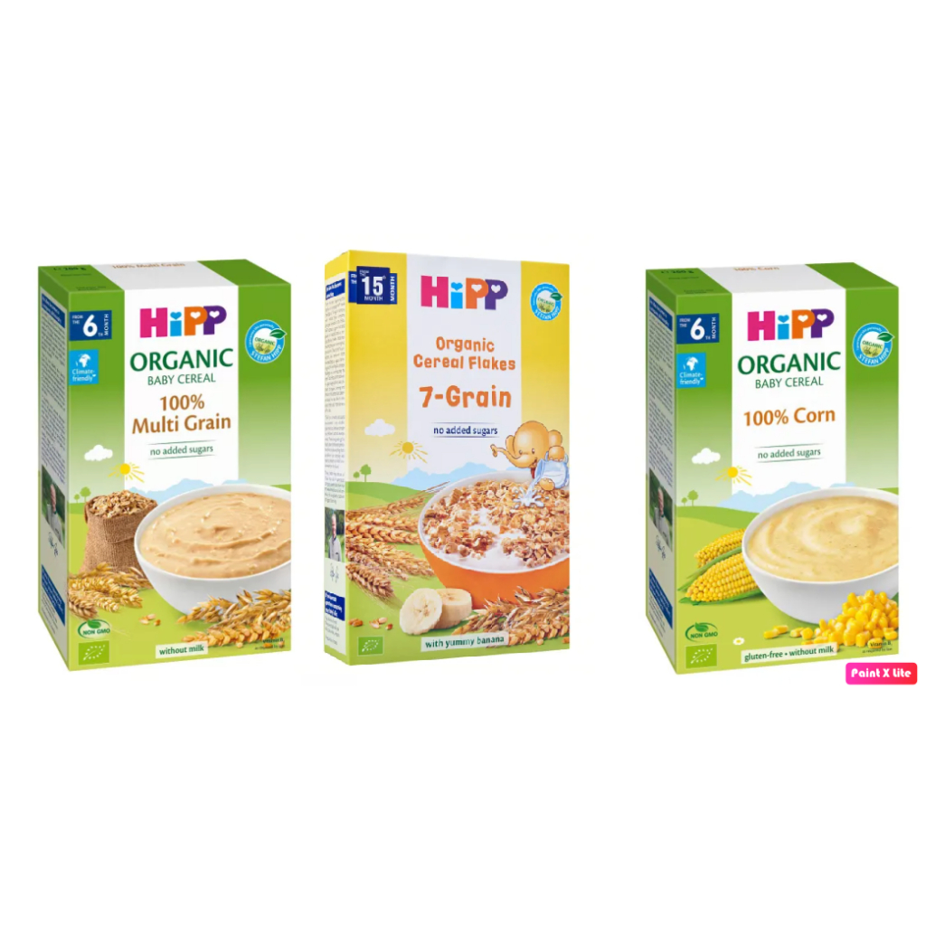 Jual Hipp Organic Baby Cereal 100 Multigrain 7 Grain 100 Corn 200g