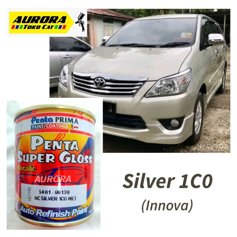Jual Cat Silver 1C0 Toyota Kijang Innova 1/4liter Penta Super Gloss ...