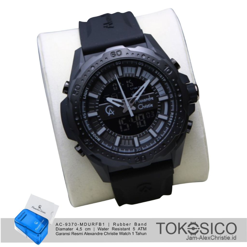 Jual TERBARU JAM TANGAN ALEXANDER CHRISTIE PRIA ORIGINAL AC9370
