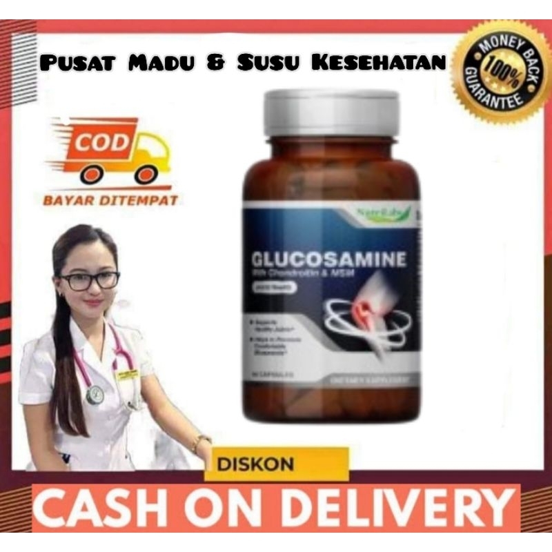 Jual Nutrilabs Glucosamine With Chondroitin & MSM 90 Capsules Asli Obat