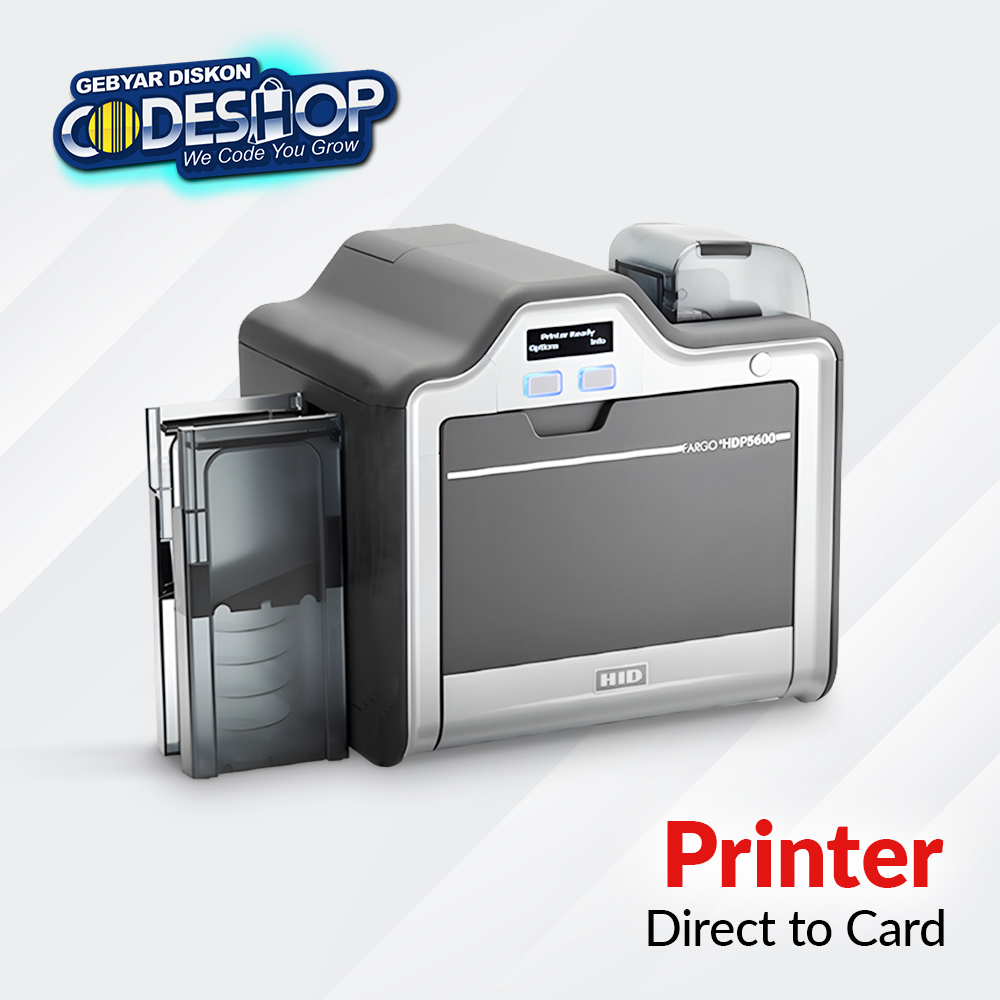 Jual Fargo HDP5600 Printer ID Card E-KTP Single Side Cetak Kartu PVC ...