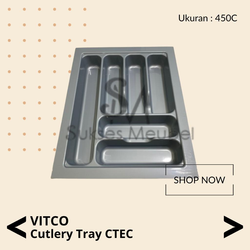 Jual Vc Ctec C Vitco Cutlery Tray Ctec Rak Sendok Laci Vitco Shopee Indonesia