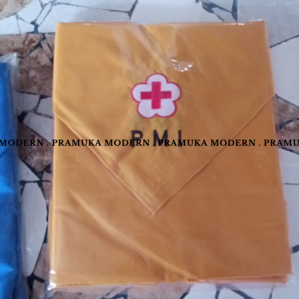 Jual Syal / Slayer PMI bordir Kuning 1 kodi (20 pcs) | Shopee Indonesia