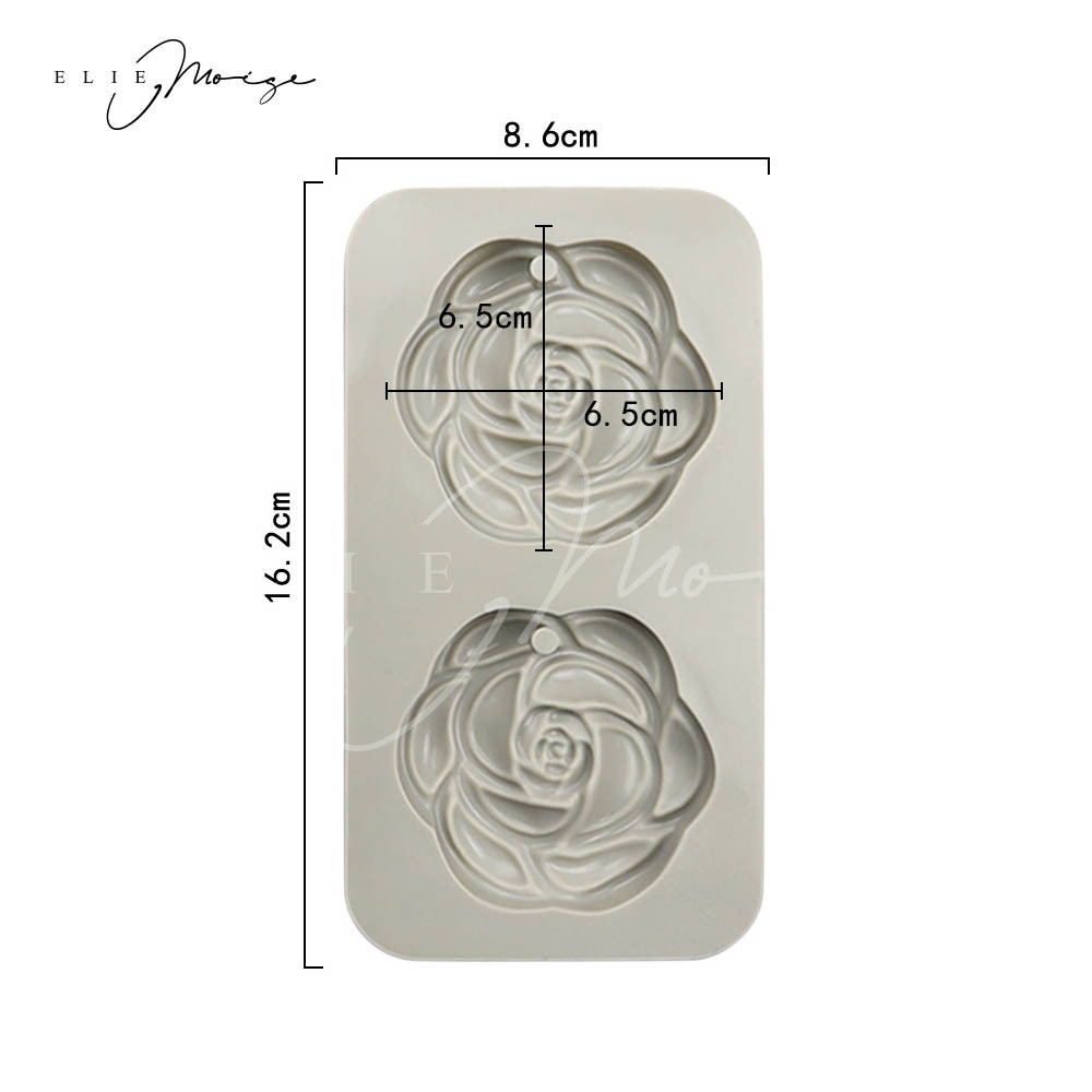 Jual Ornament Diffuser Mold Cetakan Plaster Silikon Wax Sachet Flower ...