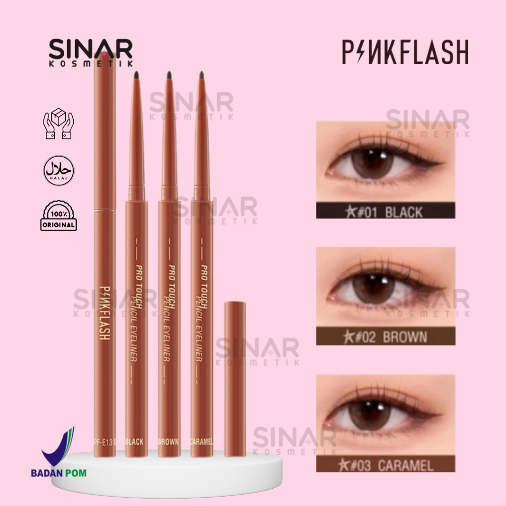 Jual Pinkflash Infallible Line Pro Touch Gel Eyeliner Pencil