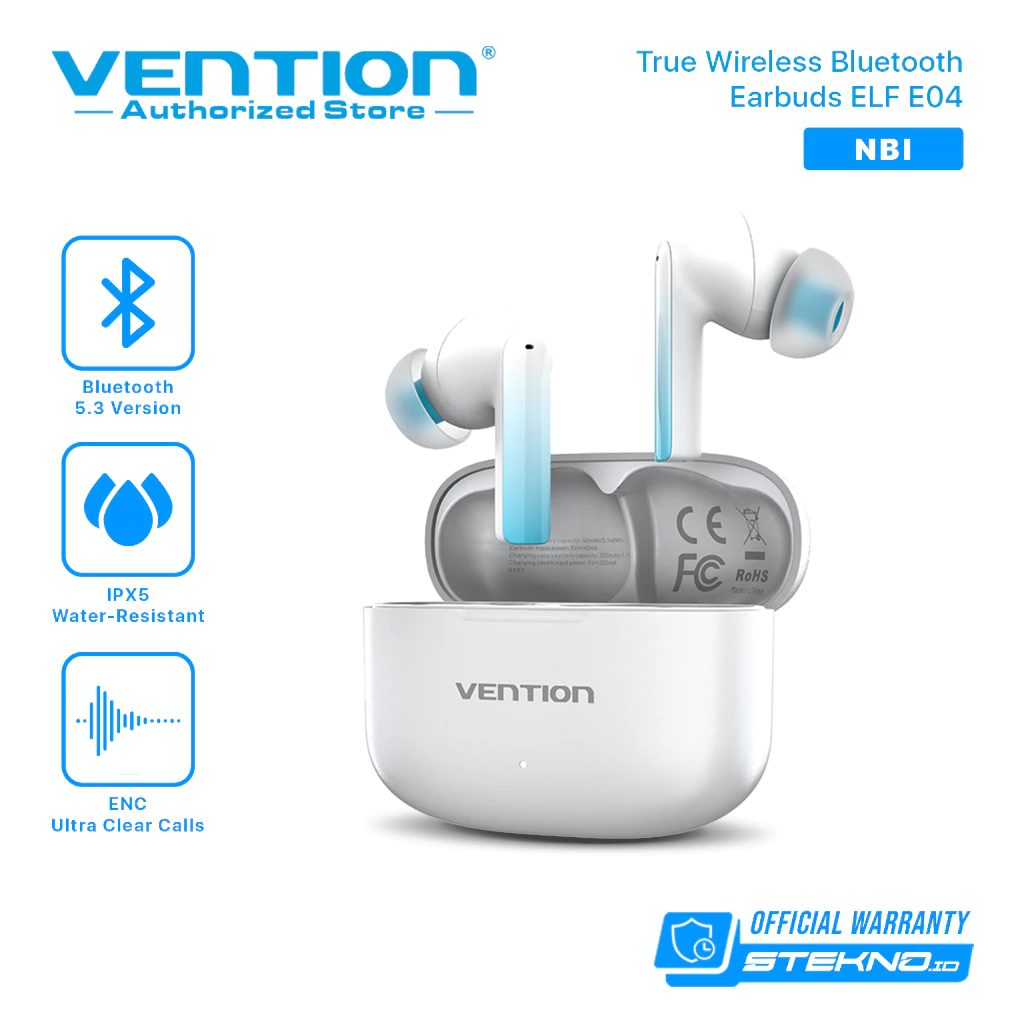 Vention ENC True Wireless Earphones Bluetooth TWS Elf E04 Series