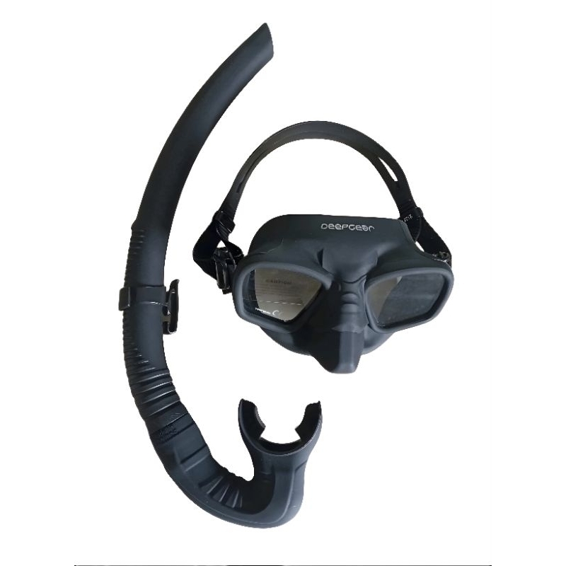 Jual Deepgear Mask Viper Kacamata Set Low Volume Freedive Masker dan ...