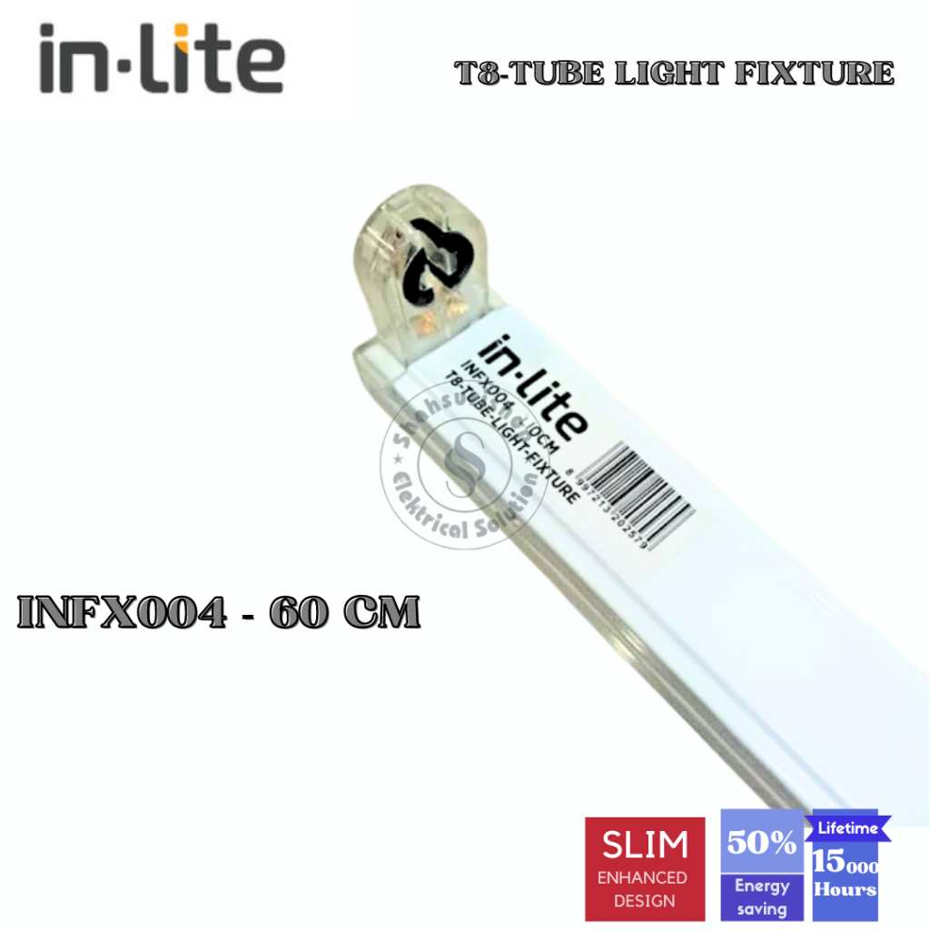 Jual IN LITE KAP TL LED 9W DUDUKAN T8 IN-LITE INFX004 60CM | Shopee ...