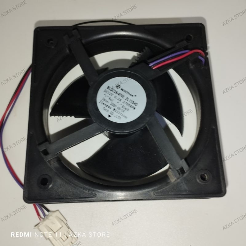 Jual Kipas Kulkas Polytron DC 12V 0.2A Fan DC Kulkas 2pintu Polytron