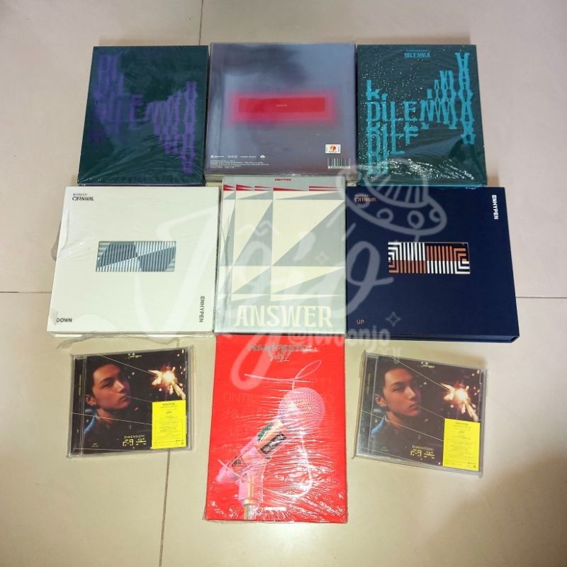 Jual Album Only Unsealed Enhypen | Shopee Indonesia