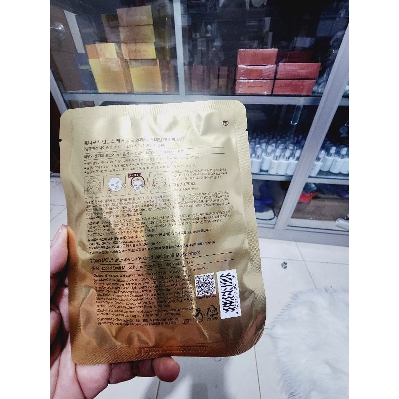 Jual TONYMOLY - Intense Care Gold 24K Snail Mask Sheet