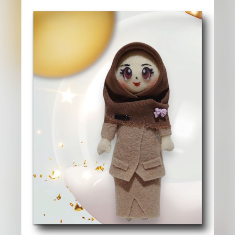Jual Boneka profesi guru ukuran 15 cm | Shopee Indonesia