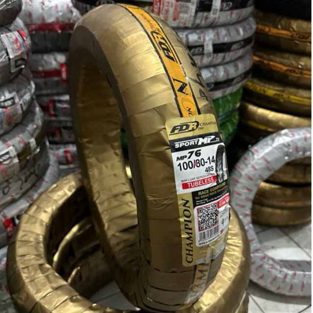 Jual Ban Sport MP76 FDR 100/80-14 Race Compound | Shopee Indonesia