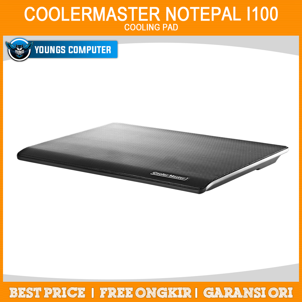 Jual COOLING PAD COOLER MASTER NOTEPAL I100 | Ultra Slim 15.6 Inch ...