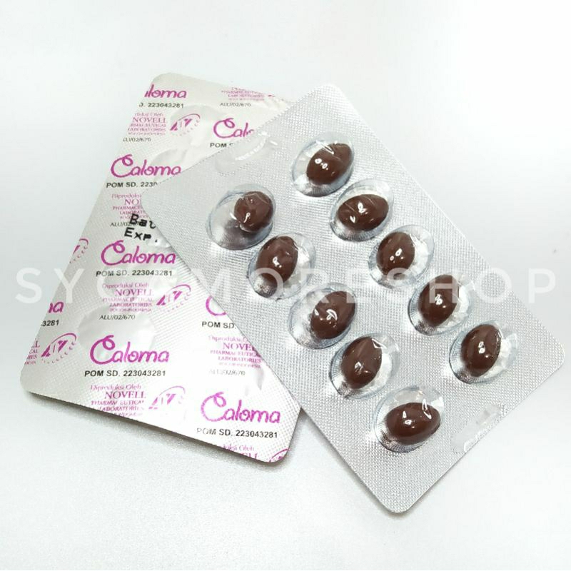 Jual Caloma Softgel suplemen kehamilan dan menyusui | Shopee Indonesia